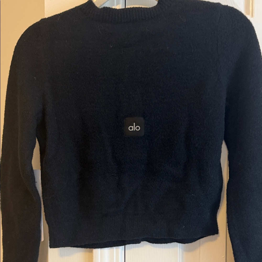 ALO Yoga Black Women's Cardigan - Picture 4 of 4